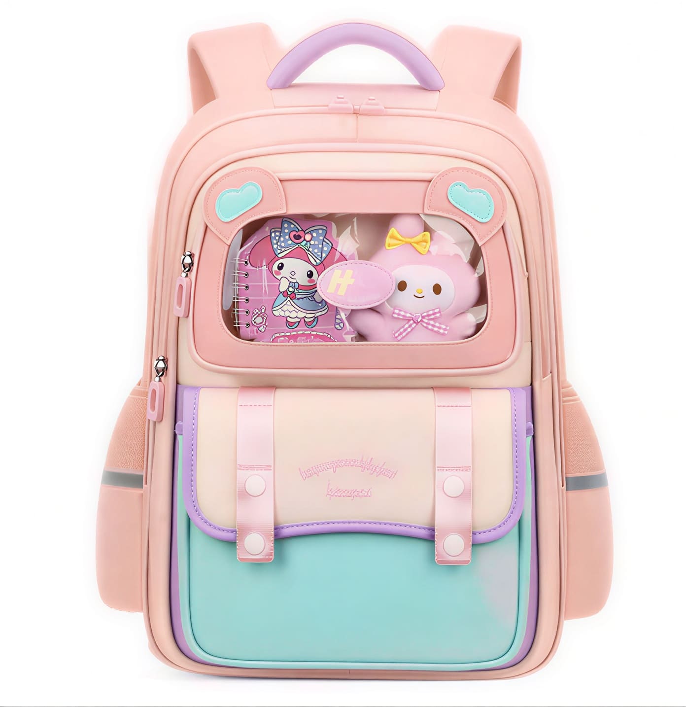 Buy MyneeMoe Explorer Kids School Backpack – Water-Resistant & Spacious School Bag (Pink) Pink - School Bag at MyneeMoe Online In India