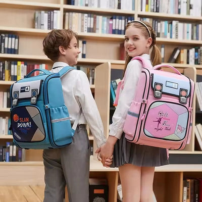 Campus Companion Elite Backpack - Stylish, Durable, Spacious, Waterproof School Bag for Kids