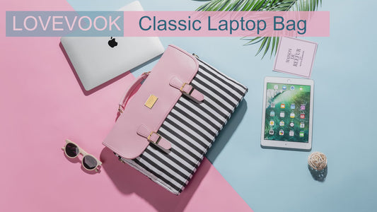 Buy Lovevook Women's Laptop Bag - Elegant Design with Multiple Compartments at MyneeMoe Online In India