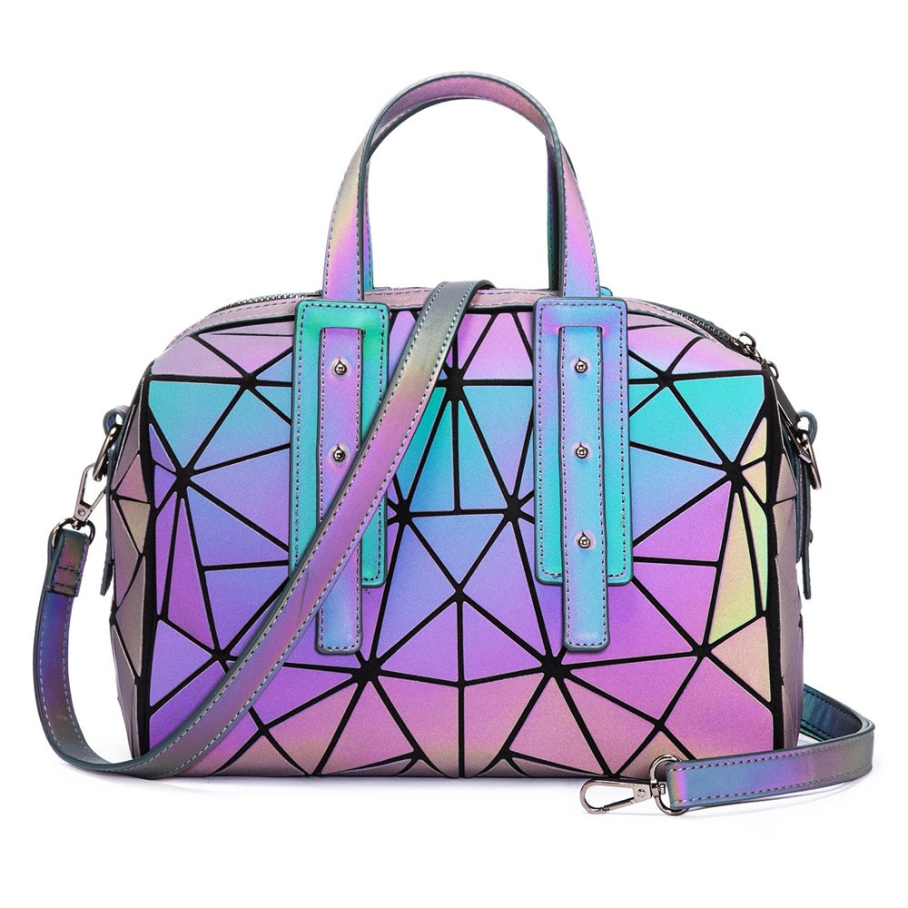 Buy MyneeMoe Lovevook Women's Stylish Geometric Handbag - Unique Luminous Accessory - Travel & Tote Bags at MyneeMoe Online In India