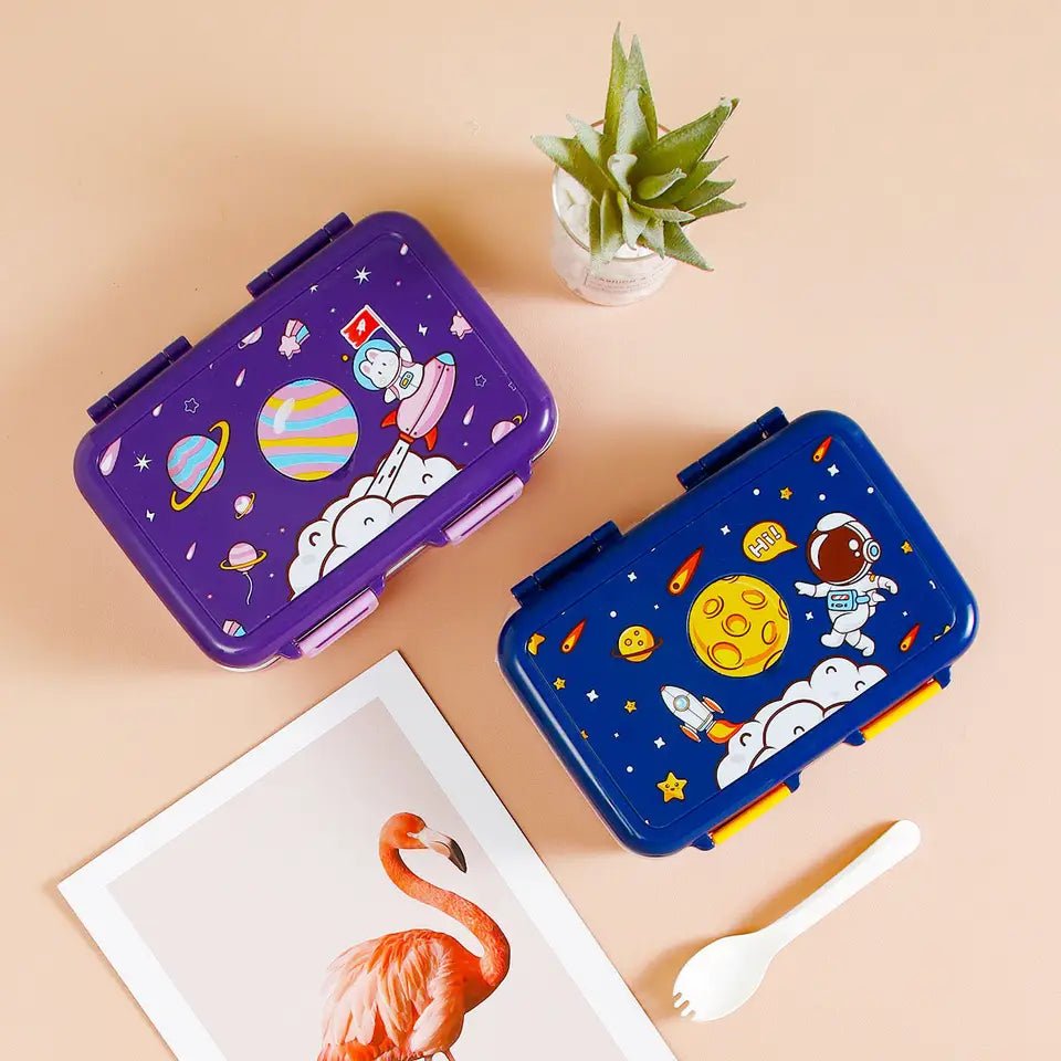 Space Kids Tiffin Lunch Box with Matching Insulated Lunch Bag (Availab –  Myneemoe