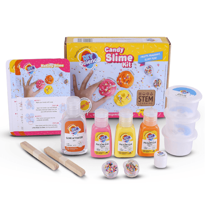 Buy Diy Science Candy Slime Kit (Texture Thick & Glossy Slime) at Myneemoe Online In India