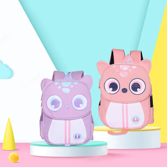 Buy Cute Kitty Backpack For Kindergarten Kids (2 Different Color Available) at MyneeMoe Online In India
