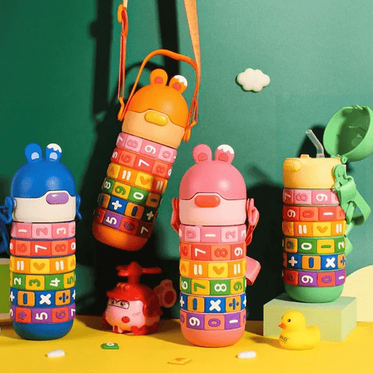 Buy Rotate Number Educational Water Bottle for Kids at Myneemoe Online In India