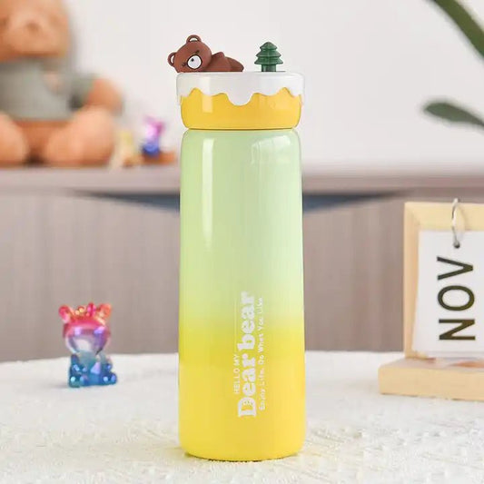 Buy Lazy Bear Insulated Gradient Flask with Leakproof Design & Strainer at Myneemoe Online In India