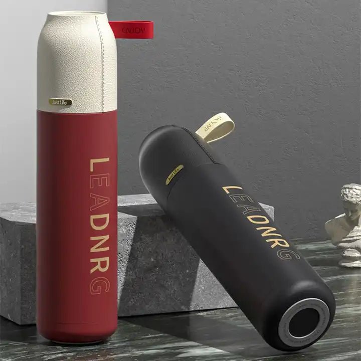 Buy LEADNRG Double Wall Stainless Steel Vacuum Thermos Flasks (Available in 3 Colors) at Myneemoe Online In India