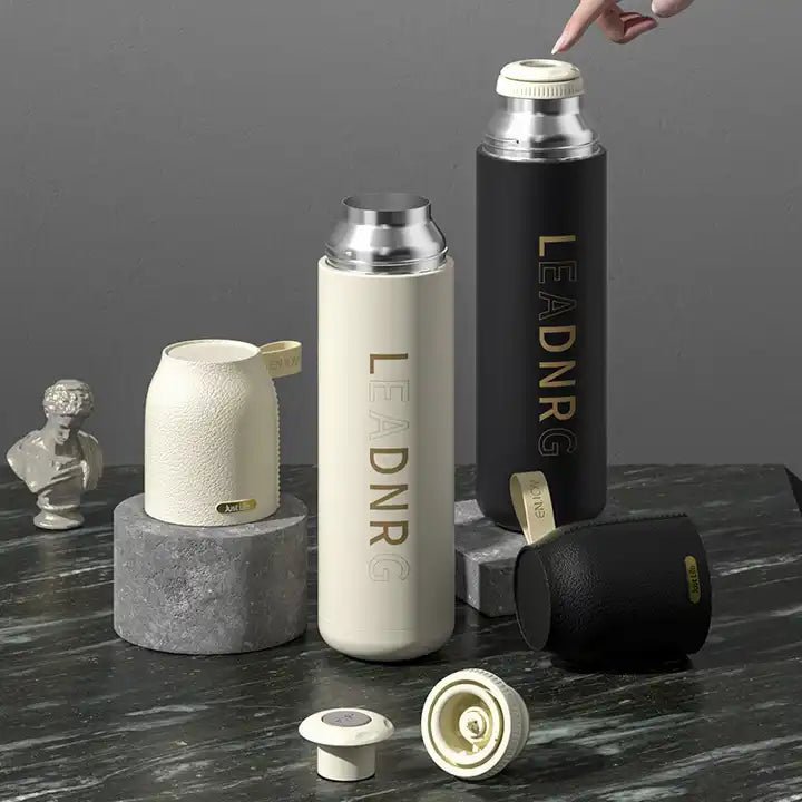 Buy LEADNRG Double Wall Stainless Steel Vacuum Thermos Flasks (Available in 3 Colors) at Myneemoe Online In India