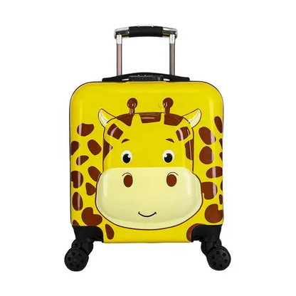 Buy MyneeMoe 3D Luxury Trolley Suitcase for Kids – High-Quality Rolling Luggage for Young Travelers Giraffe - Kids Suitcase at MyneeMoe Online In India