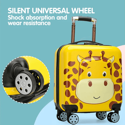 Buy MyneeMoe 3D Luxury Trolley Suitcase for Kids – High-Quality Rolling Luggage for Young Travelers - Kids Suitcase at MyneeMoe Online In India