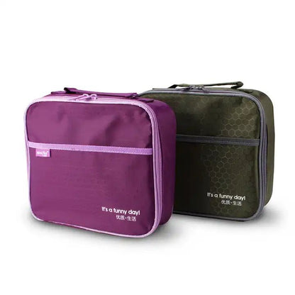 Buy Meal Station 3 Compartment Stainless Steel Bento Lunch Box with Bag at Myneemoe Online In India